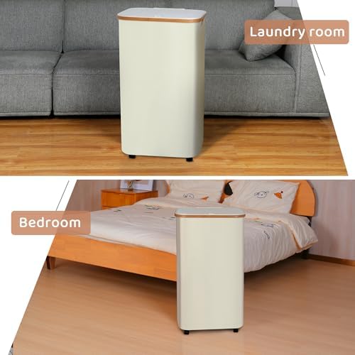 Laundry Basket with Wheels, 100L Hampers - Image 4