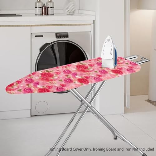 Rose Design Extra Thick Ironing Board Covers - Image 2