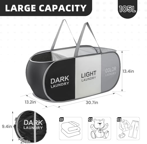 Collapsible Laundry Baskets - Image 3