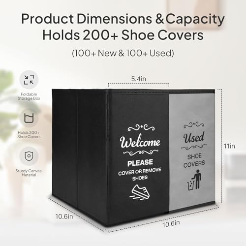 Opret Shoe Cover Box 2 Compartment - Image 2