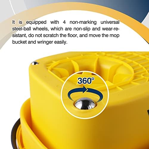 Yocada Commercial Mop Bucket - Image 6