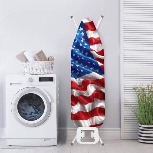 GLENLCWE American Flag Print Ironing Board Cover, Patriotic Ironing Board Cover - Image 3