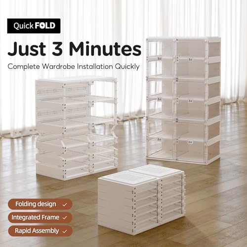 ANTBOX Foldable Shoe Rack, Shoe Organizers - Image 4