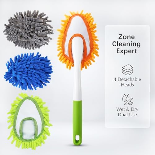 Microfiber Feather Duster, 13 Inch Length, - Image 7
