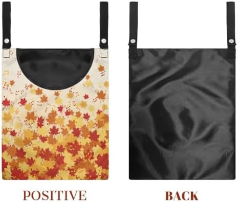 Maple Leaf Print Clothespin Bag Clothespin Bag - Image 7