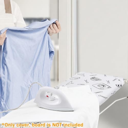 Seiritex Over the Door Ironing Board Cover 13 x 37 inch, Small Iron Board Cover - Image 2