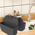 Sponge Holder for Kitchen Sink, Silicone Sink Saddle Caddy Organizer Rack by Unknown