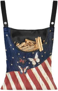 American Flag Clothespin Bag Butterfly Clothespin Bag by CREAMIC