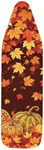 Flashideas Orange Thanksgiving Maple Leaves Ironing Board Cover and Pad 15x54 - Image 7