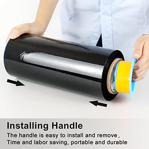 BOMEI PACK Black Stretch Wrap Industrial Strength - Image 4