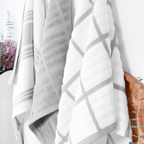All-Clad Solid & Coordinate Kitchen Towels: Highly Absorbent, Super Soft Long - Image 5