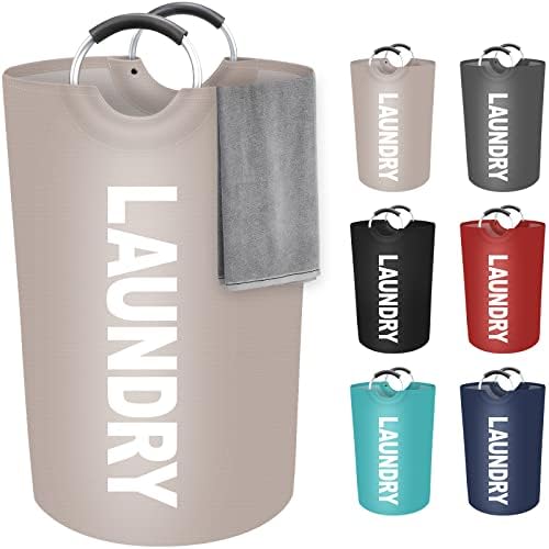 115L Large Laundry Basket, Dirty Clothes Waterproof Laundry Hamper by StorageRight