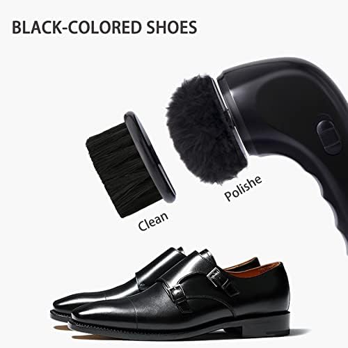 Electric Shoe Cleaner Brush, Electric Shoe Polisher Brush Shoe Shiner Dust - Image 3