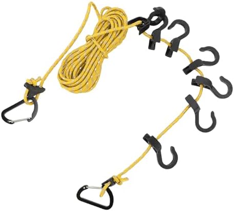 Portable Travel Clothesline 16.4ft Windproof Laundry Drying Rope - Image 7