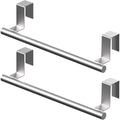 Over Cabinet Towel Bar, Cabinet Door Towel Holder, Over The Door Towel Rack by Qflushor
