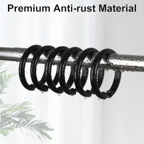 Kutesna 24PCS Shower Curtain Hooks - Image 4