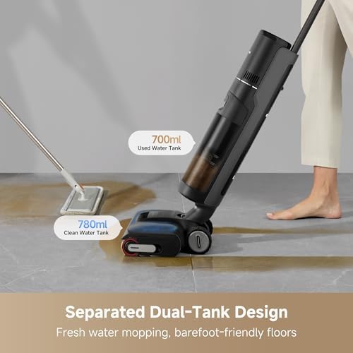DREAME H12 Pro Gen2 Vacuum Mop, 0 Tangle Wet Dry Vacuum Cleaner, Cordless - Image 2
