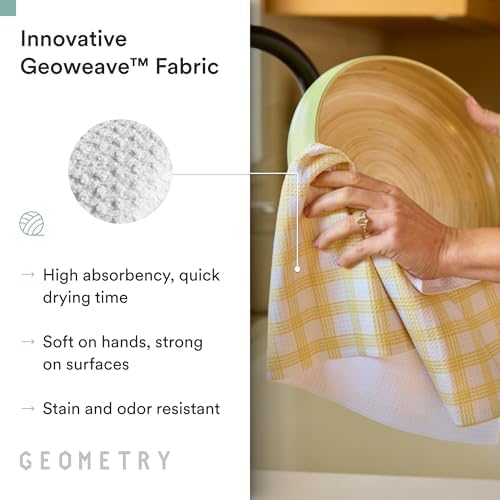 GEOMETRY Tea Towels – Spring & Summer Collection – Quick-Dry, Ultra-Absorbent - Image 4