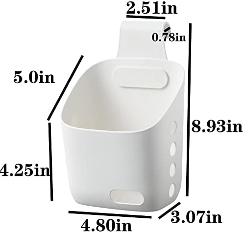 LeleCAT Plastic Hanging Basket Kitchen Storage organizer, Basket - Image 2