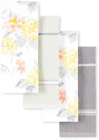 Martha Stewart Amber Floral Kitchen Towel Set 4-Pack by MarthaStewart