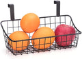 LeleCAT Basket with hook Grid Storage Basket, Hang it behind a door or on a by HomeSpaceStorageBasket