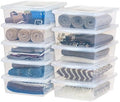 IRIS USA 10-Pack 28 Qt Storage Bins by IRISUSA