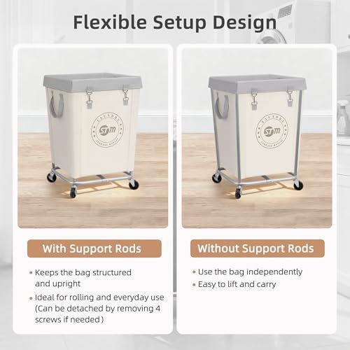 STORAGE MANIAC Commercial Laundry Hamper - Image 5