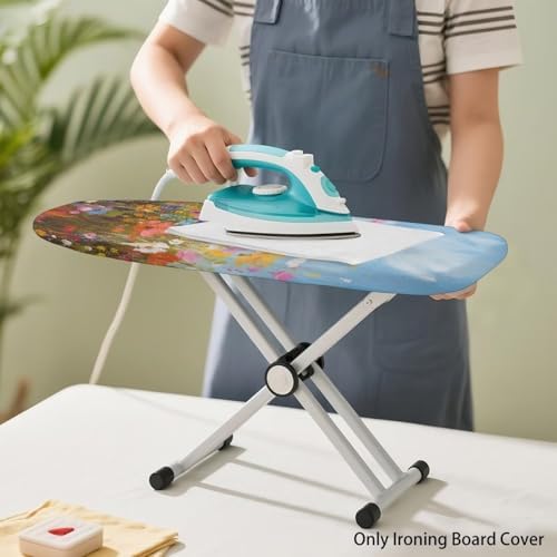 Floral Blossom Ironing Board Covers Stretchy Iron Heat Shield - Image 2