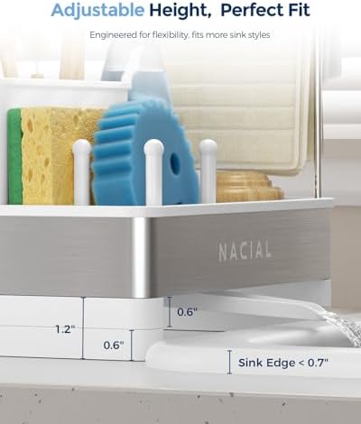 Nacial Kitchen Sink Organizer, Sink Caddy - Image 4