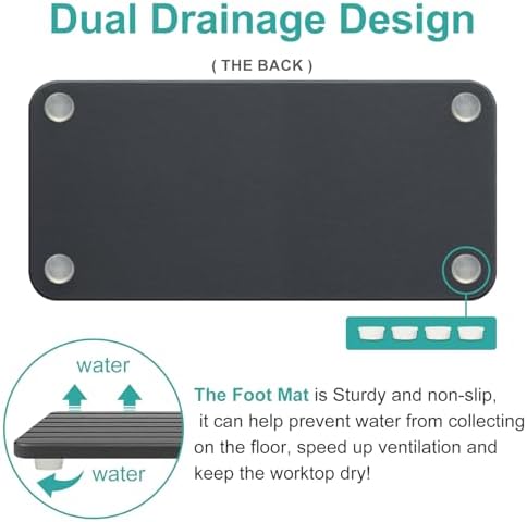 Diatomite Stone Sink Tray Drying Mat - Image 7