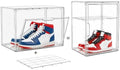 Attelite X-Large Acrylic Display Case Boot Shoe Storage Boxes 2 Pack by Attelite