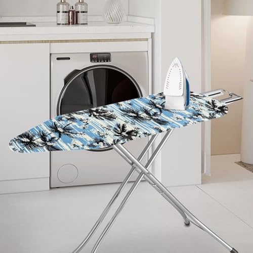 Blue Palm Ironing Board Covers Standard Stylish Washable Ironing Board - Image 2