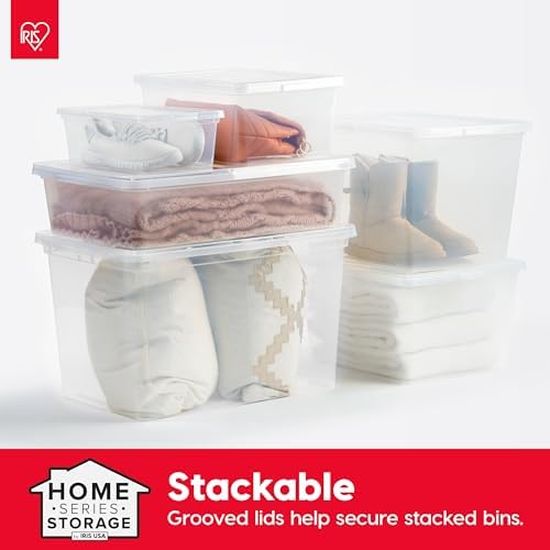 IRIS USA 12-Pack 17 Qt Storage Bins - Image 6