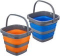 2 Pack Collapsible Plastic Bucket by Tiawudi