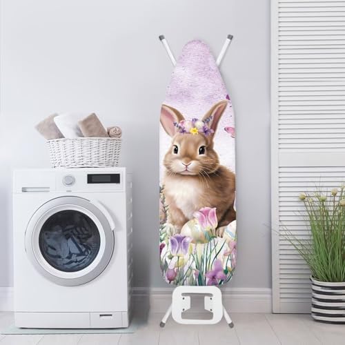 Bunny Ironing Board Cover Standard Size Tulip Iron Board Cover - Image 3