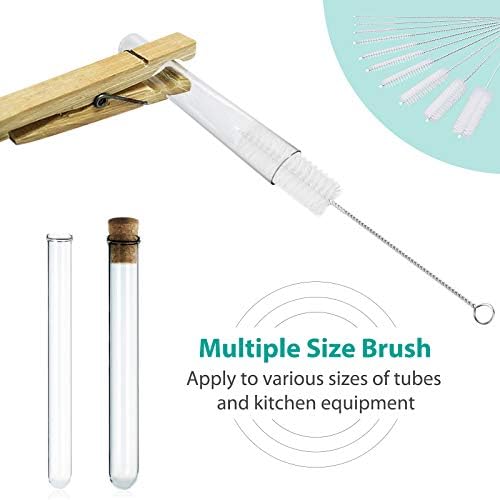 CiaraQ Bottle Cleaning Brushes, 8 Inch Nylon Tube Brush Set - Image 5