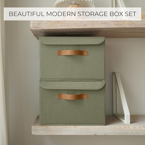 Decorative Linen Storage Boxes - Image 3