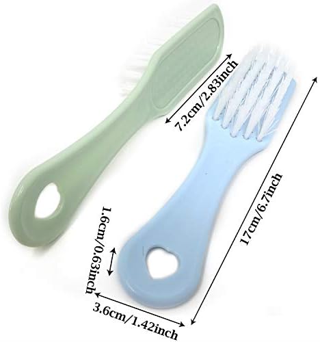 Honbay 3PCS Clothes Shoes Scrubbing Brushes Laundry Houseware Cleaning Tool - Image 2