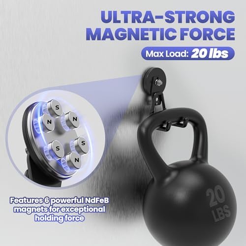 Strong Magnetic Hooks Heavy Duty Large Magnet Hooks Heavy Duty Storage Utility - Image 4