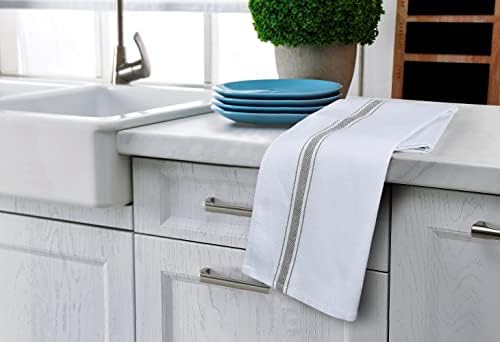 Utopia Towels Grey Dish Towels 100% Ring Spun Cotton - Image 4