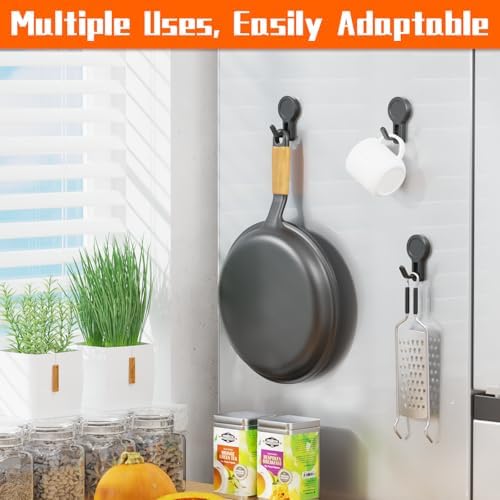 4 Pack Magnetic Grill Hooks, Strong Magnetic Hook - Image 2