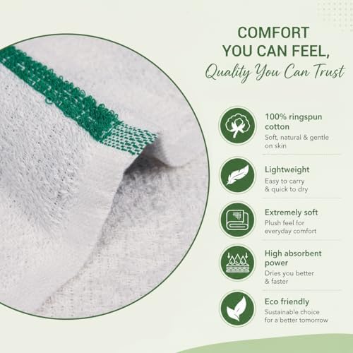 Bar Mop Towels Pack of 60 – Bulk Terry Cleaning Rags 16"x19" – Absorbent - Image 4