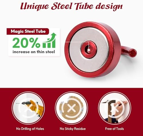 Neosmuk Magnetic Hooks Steel Tube Design - Image 3