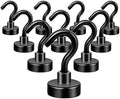 Neosmuk Magnetic Hooks, 30lb Heavy Duty, 10 Pack by Neosmuk