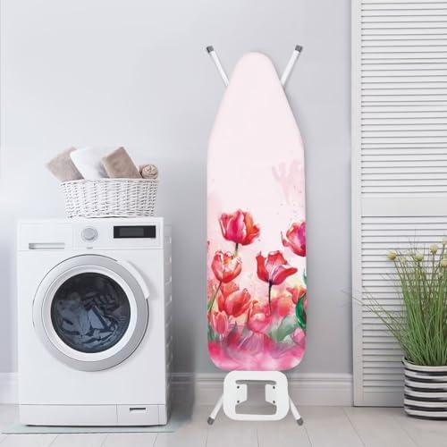 Flashideas Red Floral Ironing Board Cover - Image 2