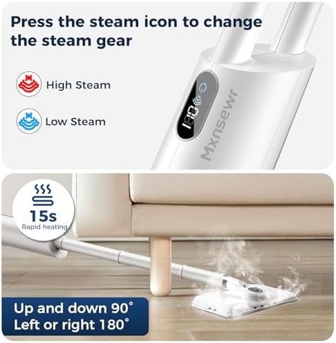 Mxnsewr Steam Mop 13-in-1Detachable Handheld Steam Cleaner - Image 4