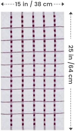 Utopia Towels Kitchen Towels 12 Pack 15x25 Inch Ring Spun Cotton Burgundy - Image 2