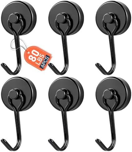 E BAVITE Magnetic Hooks, 80lbs+ Magnet Hook 2026 Cruise Essentials by EBAVITE