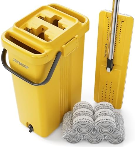 JOYMOOP Industrial Mop and Bucket Set, 17.7-inch Dust Mops by JOYMOOP
