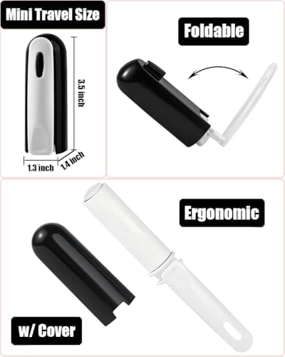 Travel Lint Roller for Clothes Mini Foldable Lint Roller - Image 2
